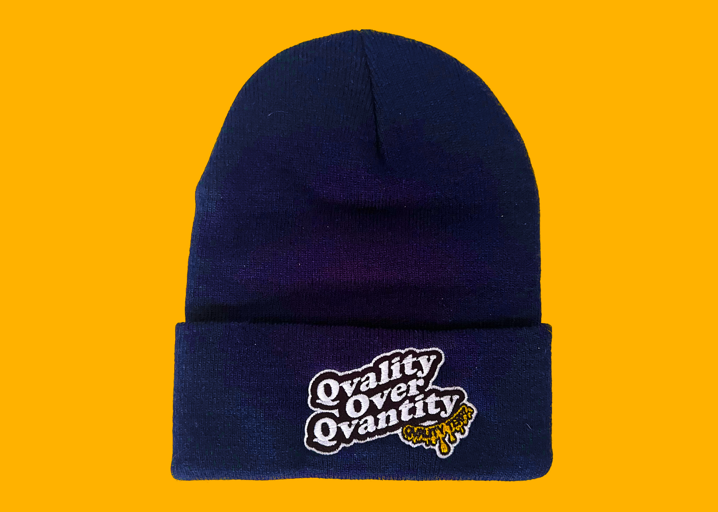 Qvality Over Qvantity Beanie