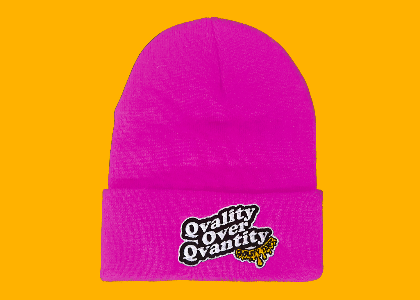 Qvality Over Qvantity Beanie