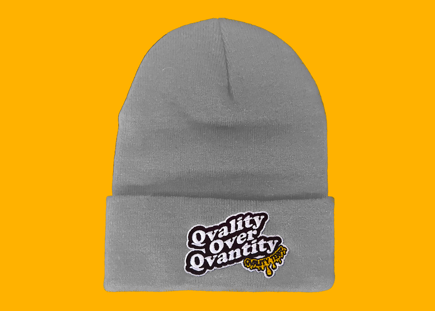 Qvality Over Qvantity Beanie