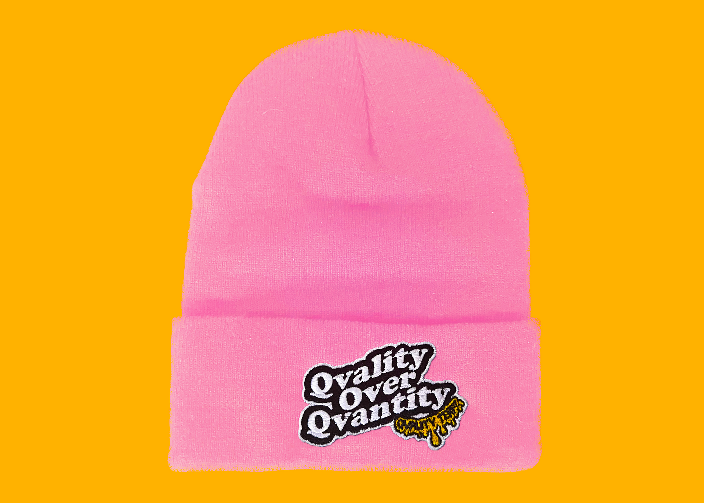 Qvality Over Qvantity Beanie