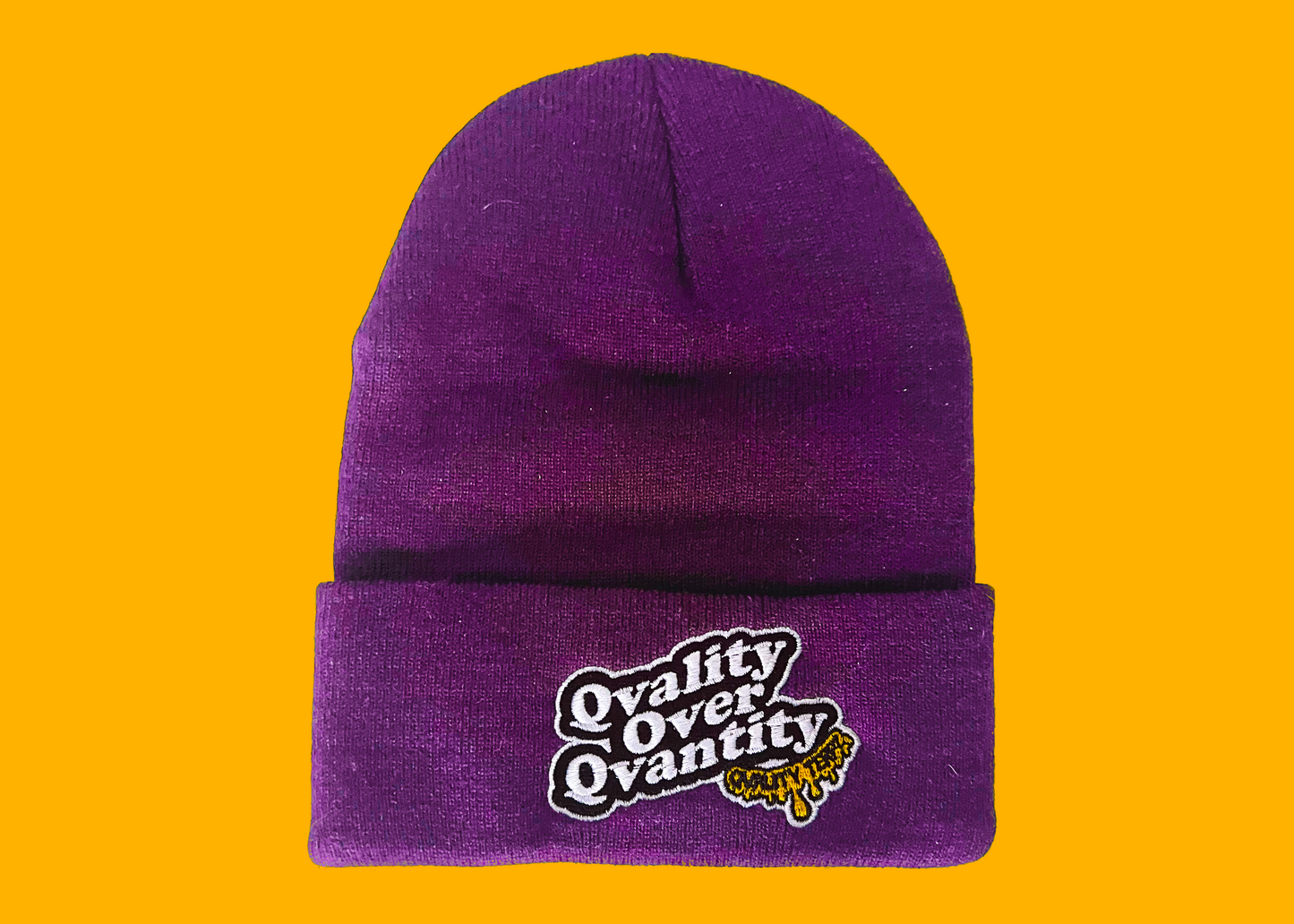 Qvality Over Qvantity Beanie