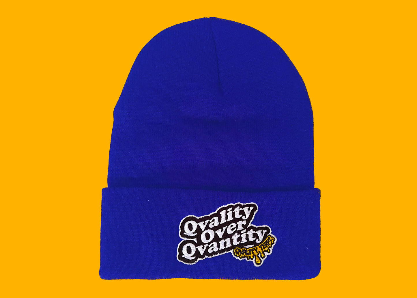 Qvality Over Qvantity Beanie